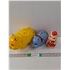 Image 1 : (3) Piggy Banks Reliable Brand