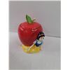 Image 3 : Snow White Apple Ceramic Disney Cookie Jar