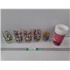 Image 1 : Disney Glass And Plastic Cup Lot