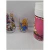 Image 6 : Disney Glass And Plastic Cup Lot