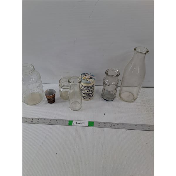 Glass Jar Lot