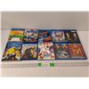 Image 1 : (10) DVDS-The Mummy, The Smurfs, Cars