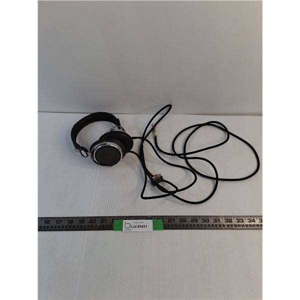 Vintage Micro MS 2 Electrostatic Stereo Headphones As-Is