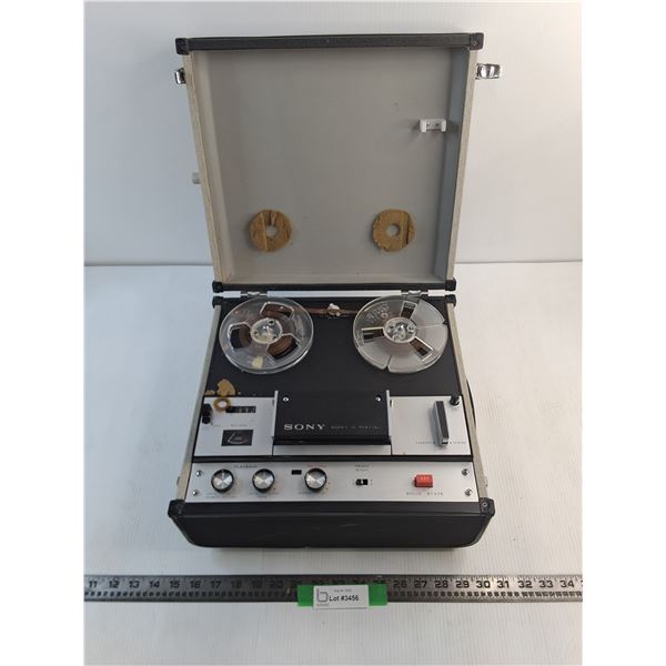 Vintage Sony Reel to Reel Sony-O-Matic Tapecorder As-Is