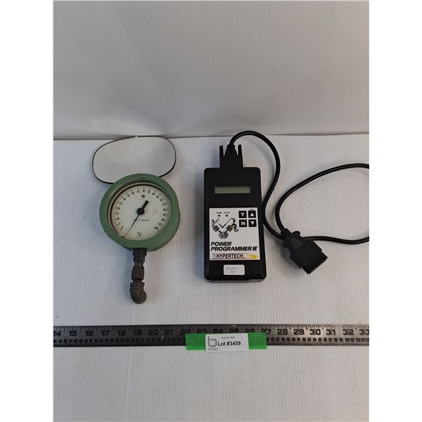 Ashcroft Psi Test Gauge, 6x4″ Mirror, Power Programmer 3 Hypertech for 2002 GM Trucks As-Is
