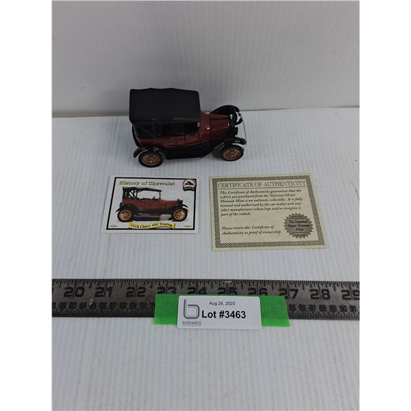 1918 Chevy 490 Touring Car 4x2″ Aprox 1:43 Scale, Cannot Guarantee Authenticity