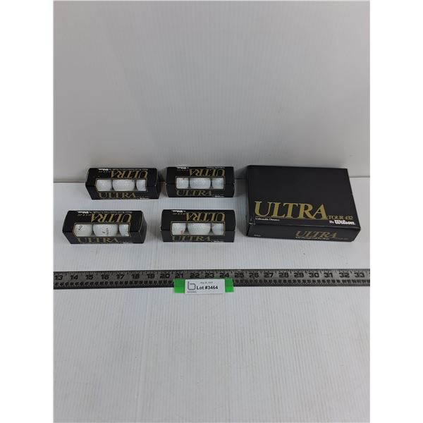 (12) New Wilson Ultra Golf Balls