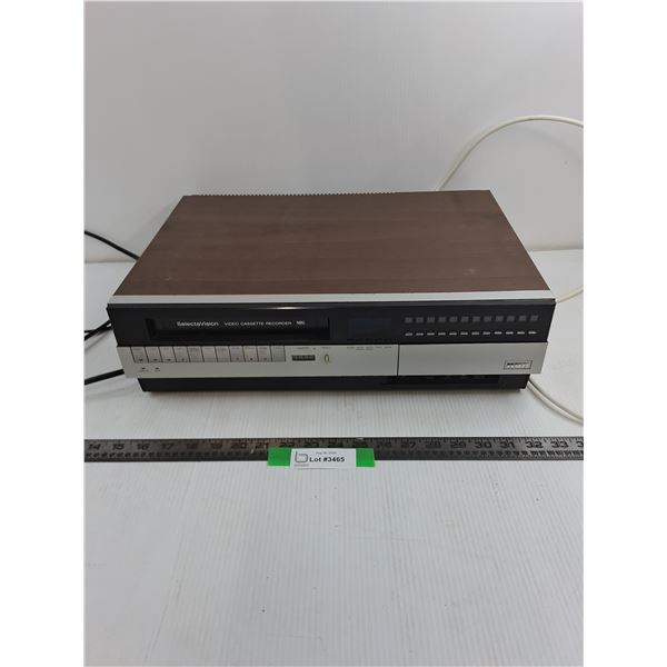 18x13x6" RCA SelectaVision VCR As-Is