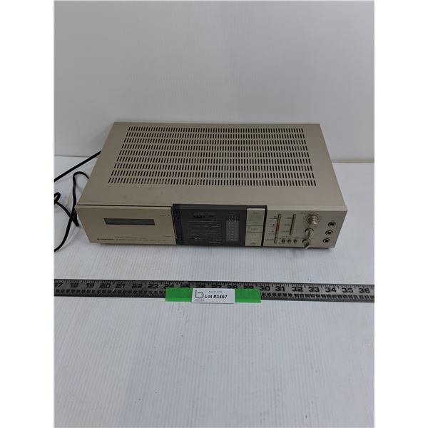 Pioneer Ct-78 Stero Cassette Tape Deck Powers on As-Is