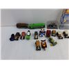 Image 3 : (13) 3″ Toy Vehicles, (2) 4″ Trains, NIB Car Clear Case