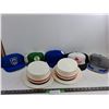 Image 1 : (5) Company Baseball Hats, (2) Styrofoam Hats