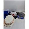 Image 2 : (5) Company Baseball Hats, (2) Styrofoam Hats