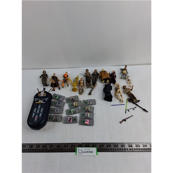 (12) Star Wars Chip Toys, Star Wars Commtech, Various Figures Star Wars, Army, Misc