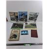 Image 1 : (5) 8.5x11″ Yamaha Motorcycle Posters, (3) Motorcycle Handbooks