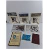 Image 2 : (5) 8.5x11″ Yamaha Motorcycle Posters, (3) Motorcycle Handbooks