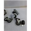 Image 2 : Lot of (10) Roller Wheels, up to 3″ Diameter