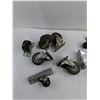Image 3 : Lot of (10) Roller Wheels, up to 3″ Diameter