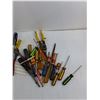 Image 2 : Lot of Various Screwdrivers, (5) Equivalents Guides, Misc