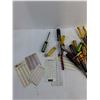 Image 3 : Lot of Various Screwdrivers, (5) Equivalents Guides, Misc