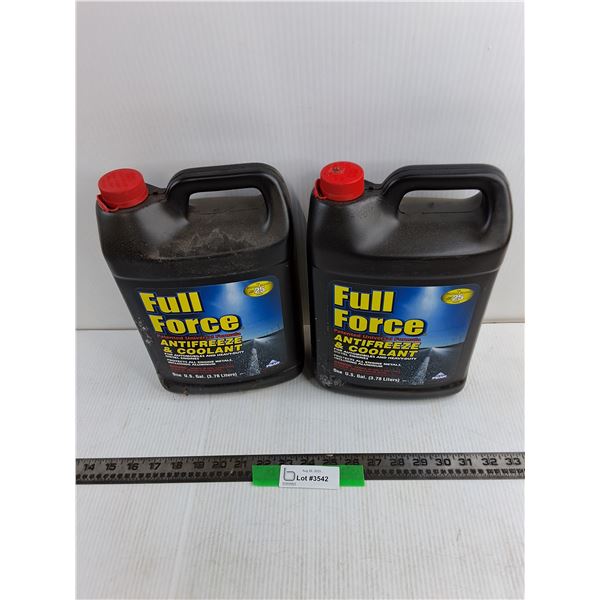 (2) 3.78L Full Force Antifreeze and Coolant CANNOT SHIP
