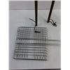 Image 2 : (3) Weiner Roasting Forks up to 39″, BBQ Grill Tray -  PICK UP