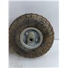 Image 2 : (2) Wheel Barrow Wheels 4.10/3.50–4 5″ Rims