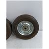 Image 3 : (2) 8″ Solid Rubber Wheelbarrow Tires