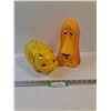 Image 1 : (2) Plastic Coin Banks (Pig & Hound Dog)