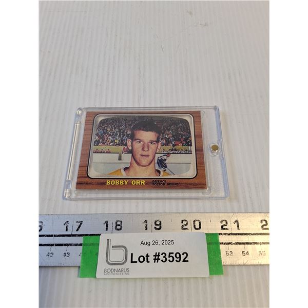 Vintage Bobby Orr NHL Rookie Collector Card - Authenticity Not Guaranteed