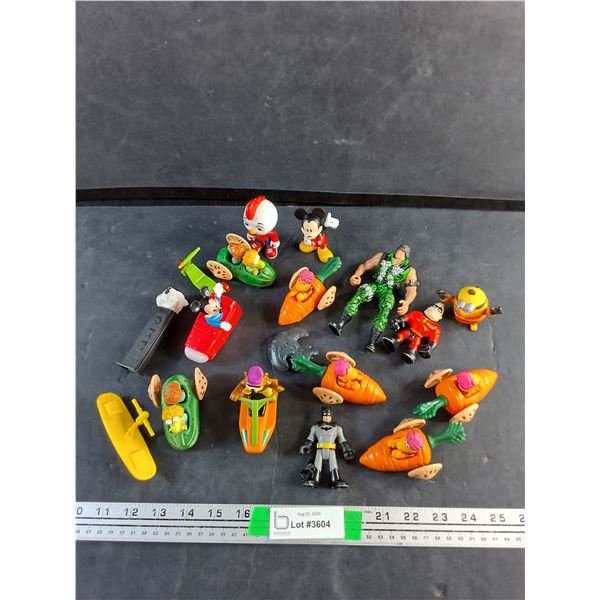 Various Kids Toys and Figures - Marvel, Cabbage Patch Kids and Mickey Mouse