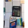 Image 5 : Pens, Calculator, Statement Forms, Scissors,  Envelopes, Paper Clips and Misc