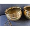 Image 2 : Brass Hanging Flower Pots