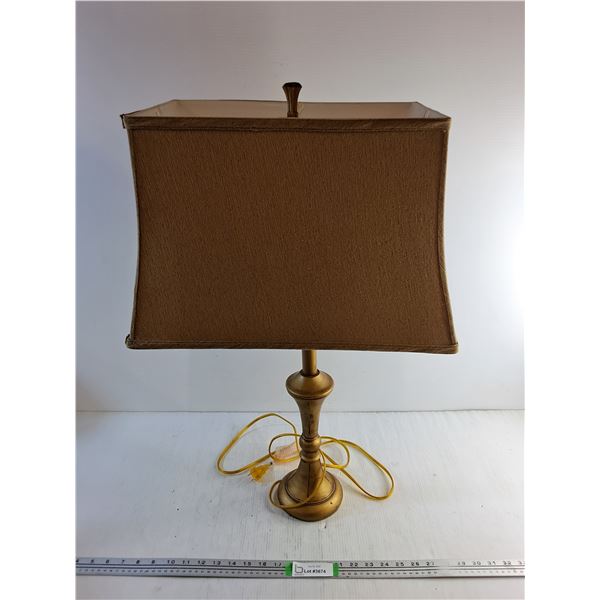 *Decorative Desk Lamp - Powers On, As Is, 23"  -  PICK UP