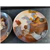 Image 3 : (2) Painted Ceramic Plates by Norman Rockwell
