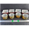 Image 1 : (4) Ceramic Snack Bowls and (4) Coffee Mugs