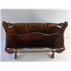 Image 2 : Wooden Magazine Rack 17" x 16" x 10"