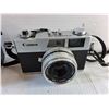 Image 2 : Canon Canonet 28 Vintage Camera with Case - As Is