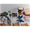 Image 4 : Various Animal Figures, Bicycle Playing Cards, Miniature Drum
