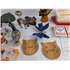 Image 5 : Various Animal Figures, Bicycle Playing Cards, Miniature Drum
