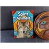 Image 2 : Bella Coola Sun Mask Wall Decor, Spirit Animals Book