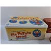 Image 2 : Mr. Potato Head Tin(Empty), Vintage Metal Lunch Box, (2) Ponderosa Ranch Metal Mugs