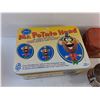 Image 3 : Mr. Potato Head Tin(Empty), Vintage Metal Lunch Box, (2) Ponderosa Ranch Metal Mugs