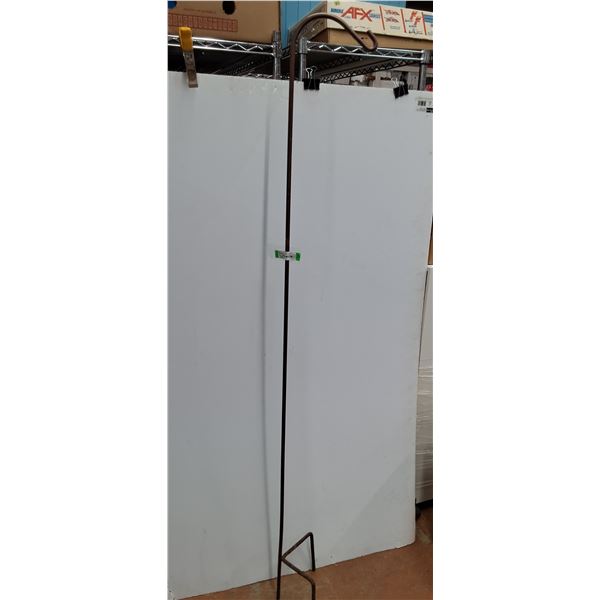 ** Metal Garden Planter Hanger - 77" Tall - CANNOT SHIP