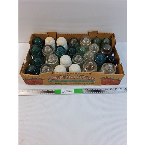 Glass Insulator Lot  -  PICK UP