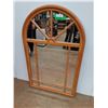 Image 1 : *Wooden Mirror, 45" x 29", Cannot Ship