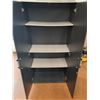 Image 2 : * Cosco 3-Shelf Lockable Storage Closet (No Key) - Pickup Only