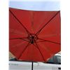 Image 2 : ** Collapsible 8' Side Mount Sun Shade - Umbrella is Faded but Operational -Pickup Only