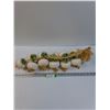 Image 1 : Ceramic Home Decor Garlic Garland Vine - 24" Long