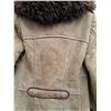 Image 7 : * Vintage Nicolini "Knight's Taylor" Women's Sheepskin Dress Coat - Size: 34" Waist