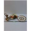 Image 1 : Noritake 9.5" Handle Serving Plate, USA President Plates, Aller Vale  Oil Decanter